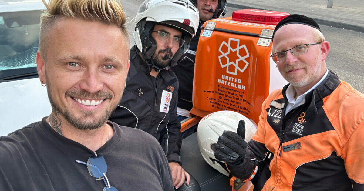 בואו להציל חיים: דניס צ'רקוב בקמפיין גיוס מתנדבים לאיחוד הצלה