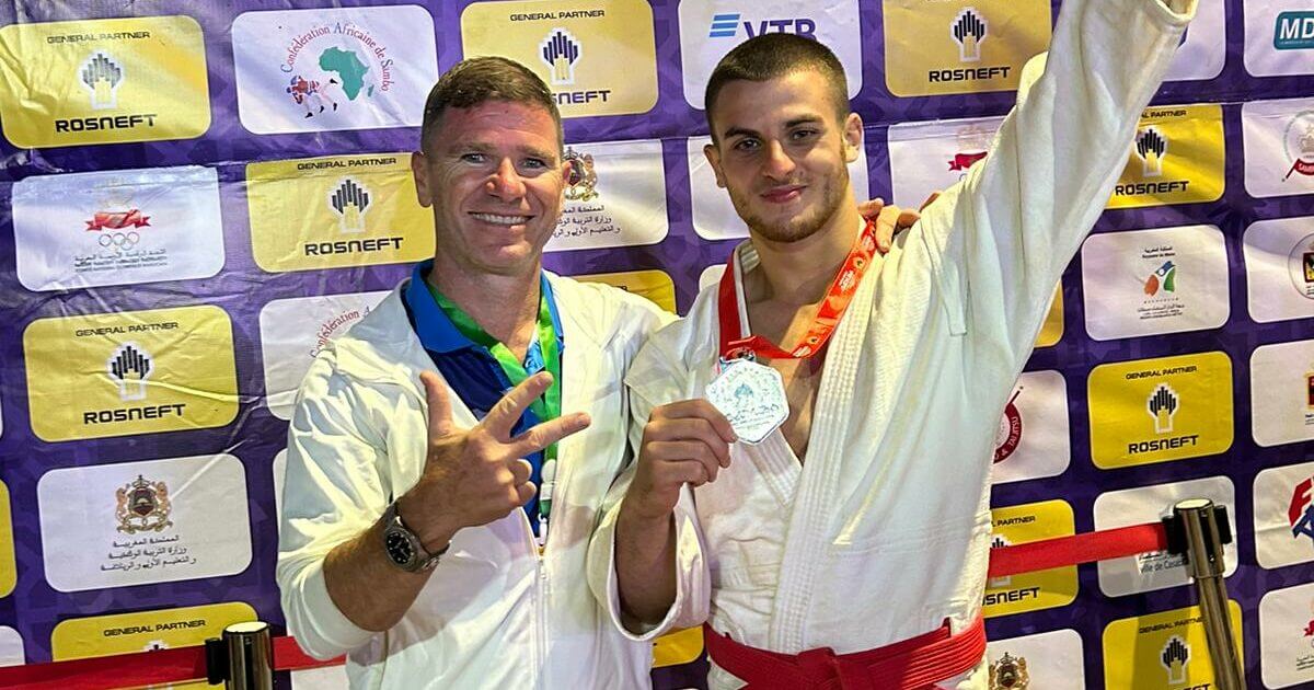 מתן איגליצקי מבת-ים זכה במדליית הכסף באליפות העולם בסמבו חופים 2024